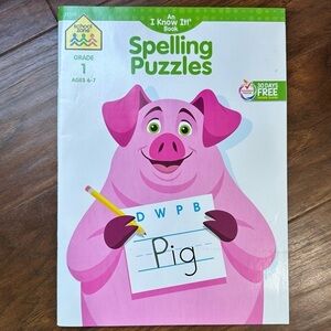 Spelling Puzzles Workbook